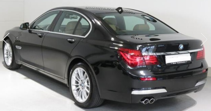 Left hand drive BMW 7 SERIES 730 d